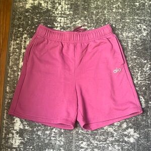 ALO Yoga Pink Athletic Shorts